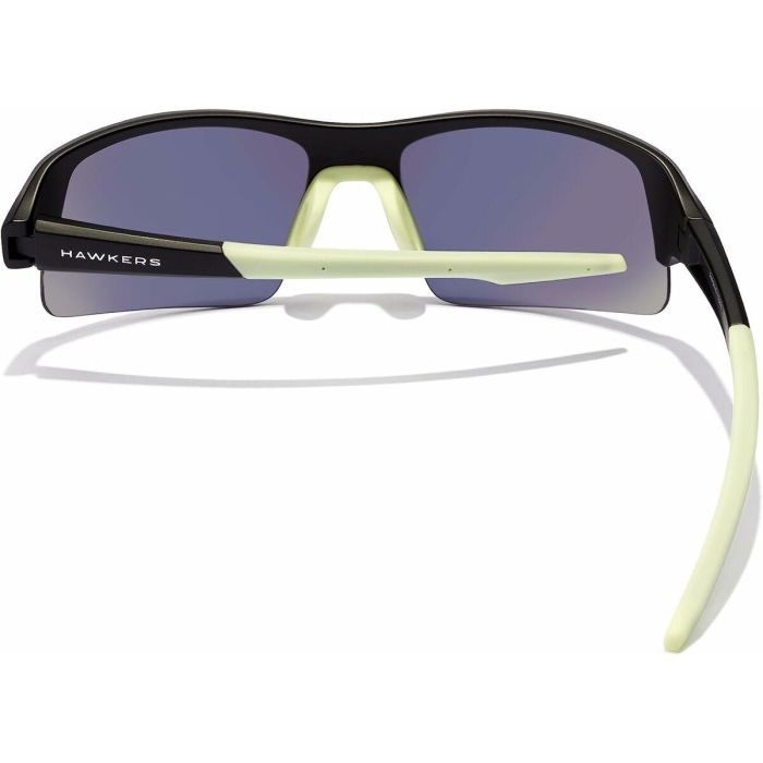 Hawkers Gafas de Sol BAT Unisex Deportivas Montura Nylon Filtro UV400 Negro Amarillo 3