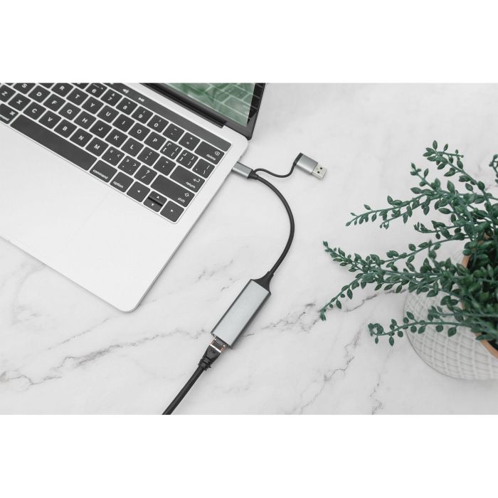 USB-C Adapter DIGITUS USB3.0/USB C 3.1 > 2.5G Ethernet 3 USB-C Adapter DIGITUS USB3.0/USB C 3.1 > 2.5G Ethernet 3
