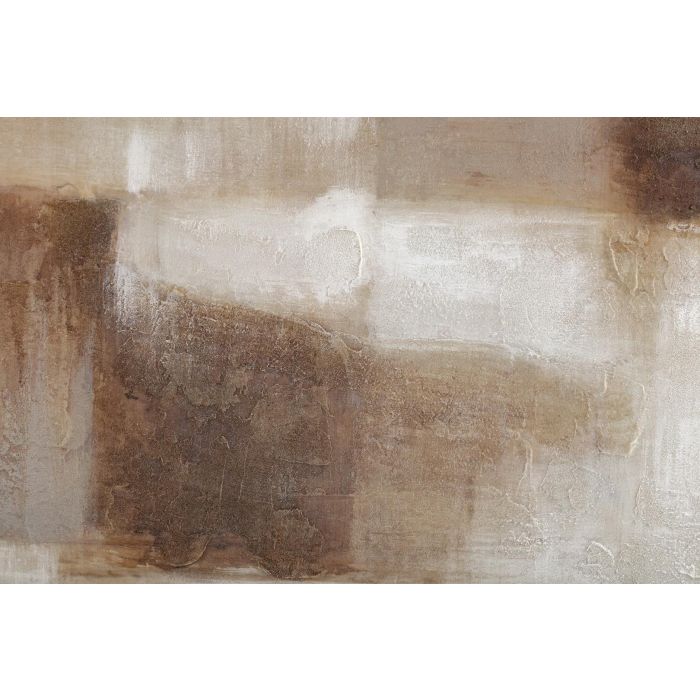 Cuadro Home ESPRIT Blanco Marrón Abstracto Moderno 92 x 3,8 x 122 cm (2 Unidades) 2 Cuadro Home ESPRIT Blanco Marrón Abstracto Moderno 92 x 3,8 x 122 cm (2 Unidades) 2