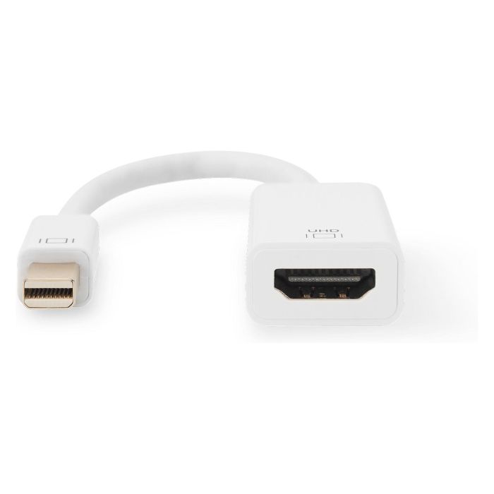 Digitus DA-70832 Adaptador Mini DisplayPort a HDMI Macho/Hembra 0.2m Activo Blanco Digitus DA-70832 Adaptador Mini DisplayPort a HDMI Macho/Hembra 0.2m Activo Blanco
