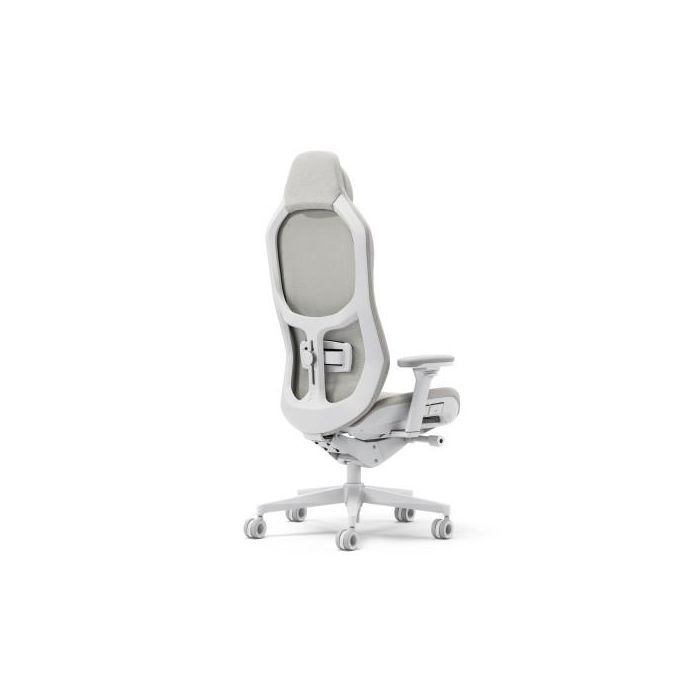 Fractal Design FD-CH-RE1M-02 Silla para videojuegos de PC Asiento acolchado Reposabrazos 4D Altura Ajustable Blanco 5