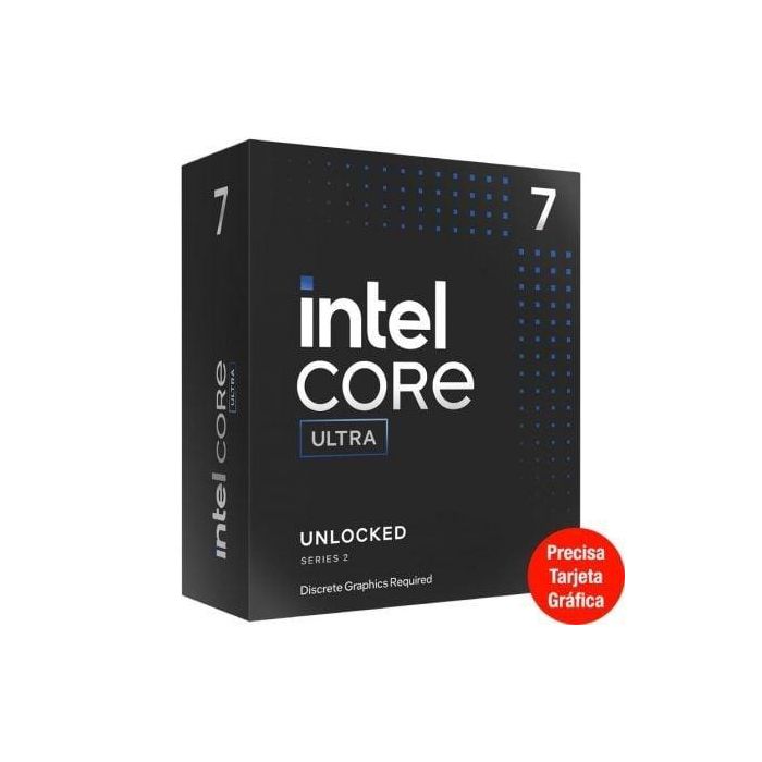Intel BX80768265F Procesador Core Ultra 7 265F, 20 Núcleos, 5.3GHz Turbo, 36MB Caché, Socket 1851, DDR5, PCIe 5.0