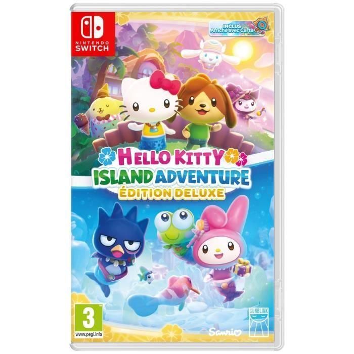 Just For Games JUS1736851092567 Aventura en la isla de Hello Kitty - Juego para Nintendo Switch