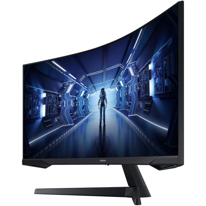 Samsung Monitor Odyssey G5 C34G55TWWP Curvo 34'' Ultra WQHD (3440x1440) 144Hz 1ms HDMI DisplayPort VESA Negro 13
