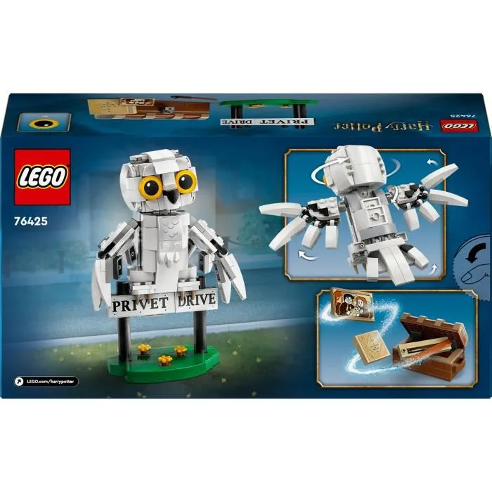 Lego Harry Potter 76425 Hedwig en 4 Privet Drive, Juguete de Construcción para Niños 5