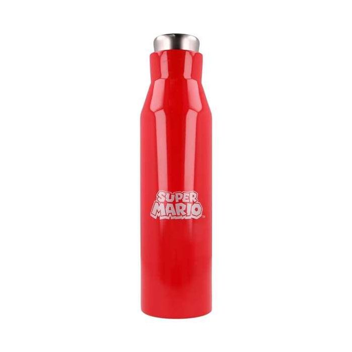 Botella termo de acero inoxidable super mario 580 ml. 2 Botella termo de acero inoxidable super mario 580 ml. 2
