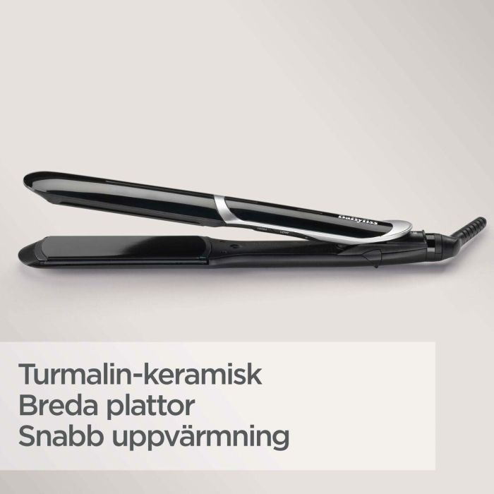 BaByliss ST397E Plancha de Pelo Ancha Sleek Control con Tecnología Iónica para un Alisado Eficiente y Sin Frizz 18 BaByliss ST397E Plancha de Pelo Ancha Sleek Control con Tecnología Iónica para un Alisado Eficiente y Sin Frizz 18