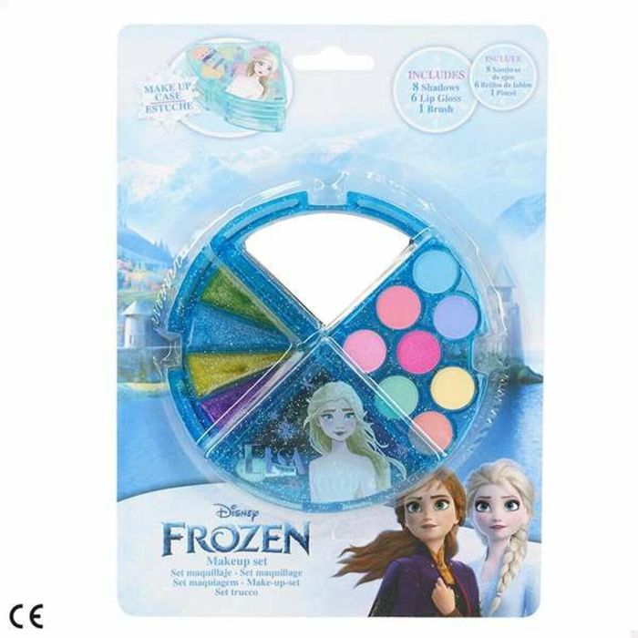 Estuche ruleta maquillaje frozen con espejo 16x3x22.5 cm Estuche ruleta maquillaje frozen con espejo 16x3x22.5 cm