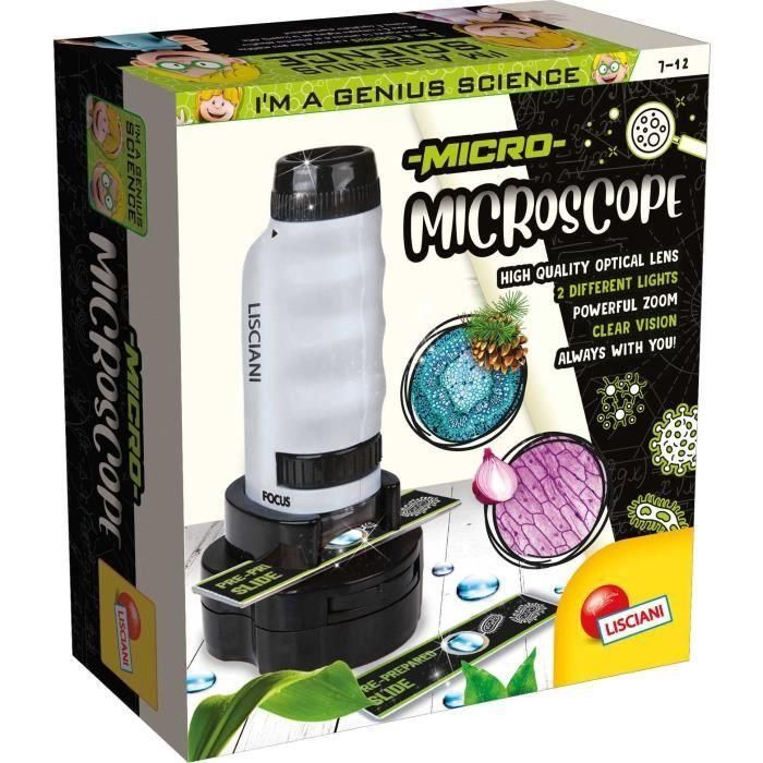 Microscopio portátil - SOY UN GENIO - Aumento potente Microscopio portátil - SOY UN GENIO - Aumento potente