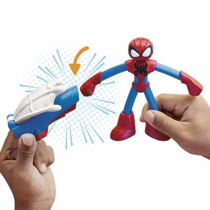 Play-Doh Spider-Man My Web Creator Caja con Figura Flexible y Plastilina, Marvel HASG00585X0, a partir de 4 años 1