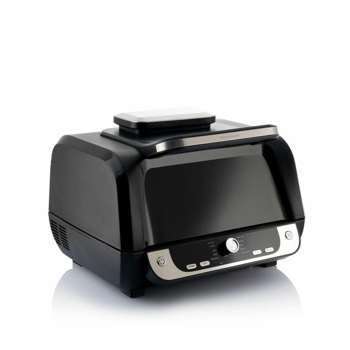 Freidora de Aire con Grill, Accesorios y Recetario InnovaGoods Fryinn 12-in-1 6000 Negro Acero 3400 W 6 L 4 Freidora de Aire con Grill, Accesorios y Recetario InnovaGoods Fryinn 12-in-1 6000 Negro Acero 3400 W 6 L 4