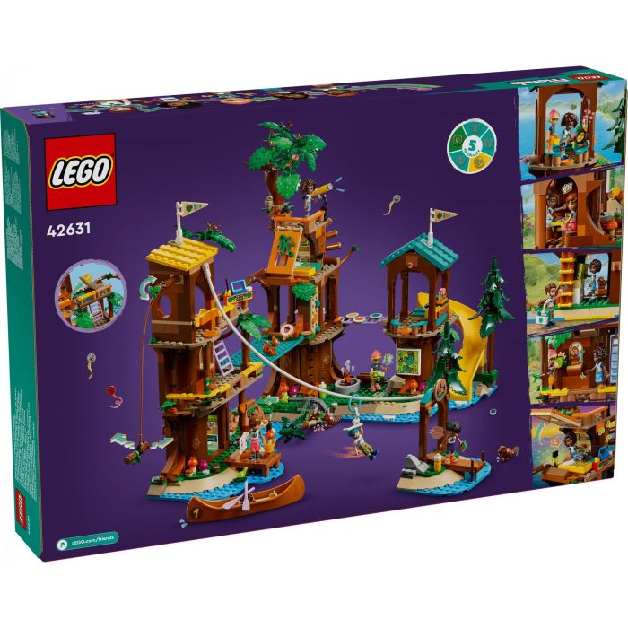 LEGO 42631 Friends La Casa del Árbol del Centro de Ocio - Set de Juego de Construcción para Niños y Niñas 10 LEGO 42631 Friends La Casa del Árbol del Centro de Ocio - Set de Juego de Construcción para Niños y Niñas 10