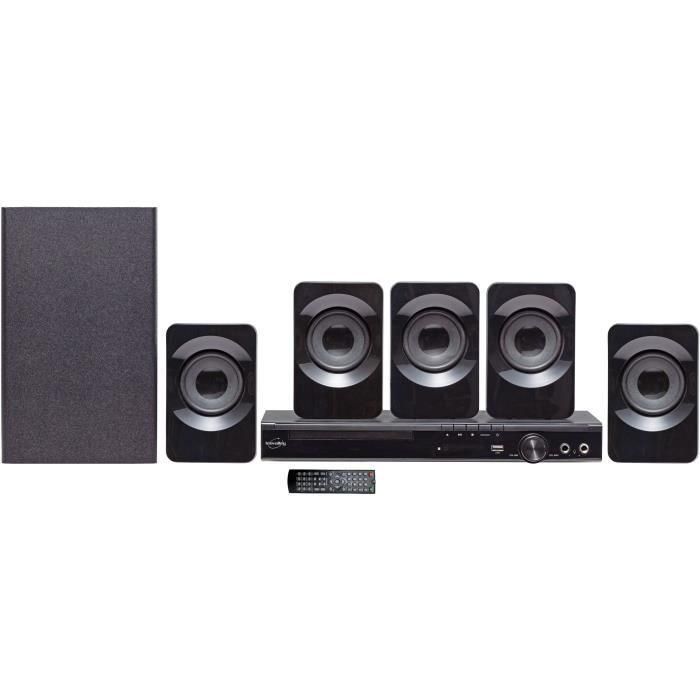 Home Cinema 5.1 con base Basse - Invalory - Bluetooth - Función del reproductor de DVD 2