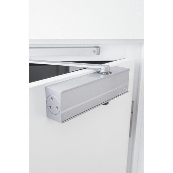 Cierrapuertas - ABUS - AC7303 S - Cierre seguro - Silencioso - Apto para puertas de hasta 96 cm - Máx. peso 60 kg 2