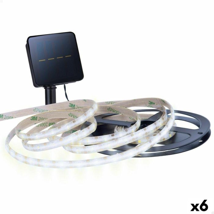 Tira de luces Aktive LED Blanco Jardín 3 m (6 Unidades) 0 Tira de luces Aktive LED Blanco Jardín 3 m (6 Unidades) 0