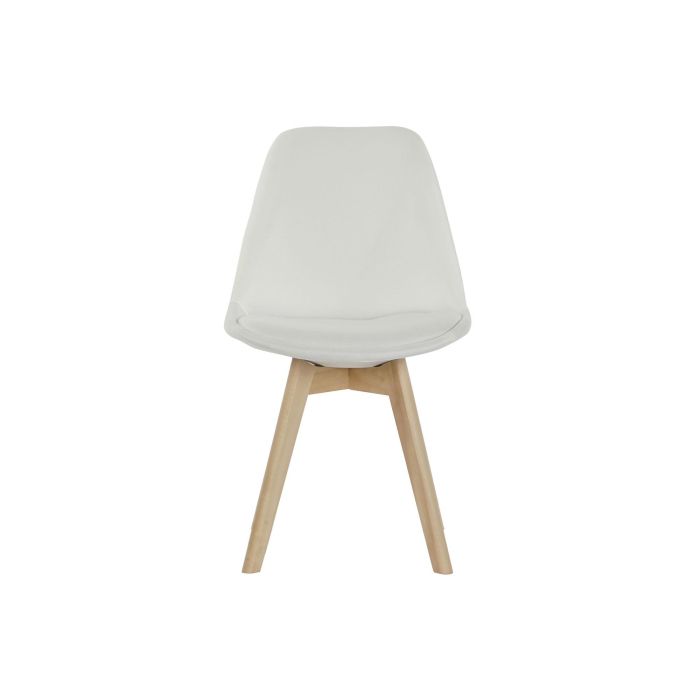 DKD Home Decor Silla Scandi Blanco 56 x 83 x 48 cm 5 DKD Home Decor Silla Scandi Blanco 56 x 83 x 48 cm 5