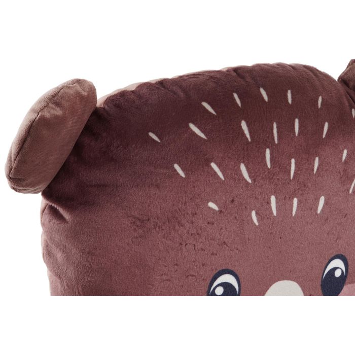 DKD Home Decor Cojin Kids Animales del Bosque Naranja Marron Poliester 12 x 28 x 39 cm (6 Unidades) 2 DKD Home Decor Cojin Kids Animales del Bosque Naranja Marron Poliester 12 x 28 x 39 cm (6 Unidades) 2