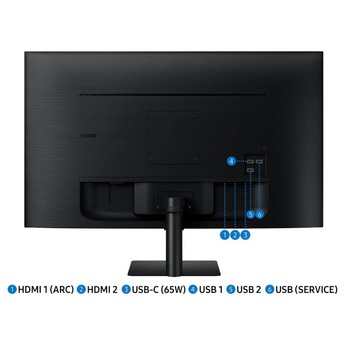 Samsung LS32DM700UUXEN Monitor 32" 81,3cm 4K UHD 3840x2160 LED VA 4ms 60Hz USB-C Negro 8