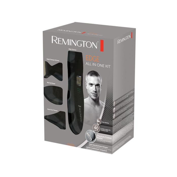 Remington Afeitadora eléctrica recargable pg6030 con cuchillas de acero inoxidable, 2 peines y 4 cabezales 3 Remington Afeitadora eléctrica recargable pg6030 con cuchillas de acero inoxidable, 2 peines y 4 cabezales 3