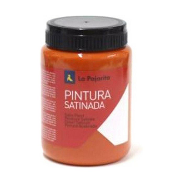 Témpera La Pajarita L-06 6 Piezas Satinado Escolar Naranja 1