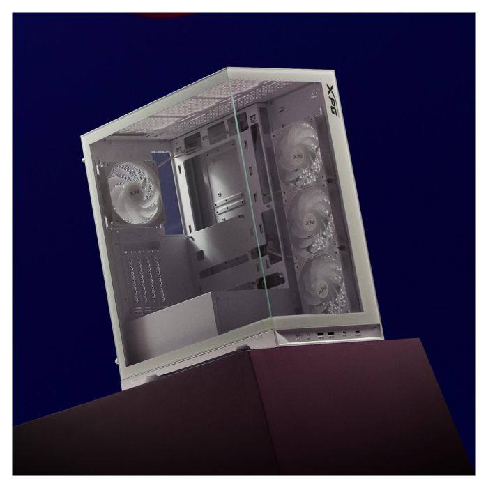 XPG Invader X BTF ATX Midi Tower Blanco con 5x120mm ARGB y USB C 6