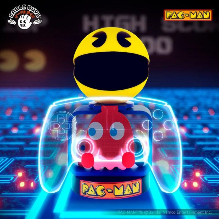 Cable Guy soporte sujecion Pac Man 20cm 15