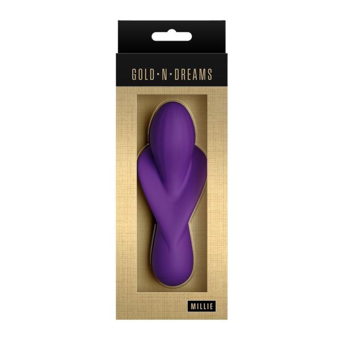 Vibrador NS Novelties Gold-n-Dreams Morado 1 Vibrador NS Novelties Gold-n-Dreams Morado 1