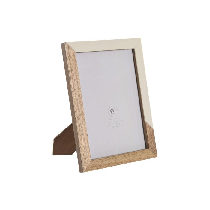 Marco Foto 15X20 Scandi DKD Home Decor Blanco Natural 1.8 x 25 x 21 cm Marco Foto 15X20 Scandi DKD Home Decor Blanco Natural 1.8 x 25 x 21 cm