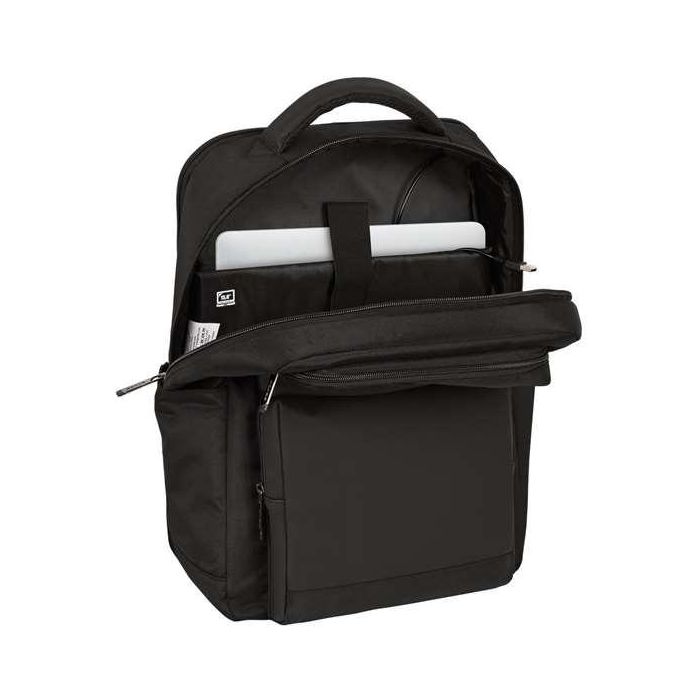 Safta Business Mochila Escolar Portátil 15.6" con USB, 2 Bolsillos Black-Blue-Grey (310x130x440 mm) 14 Safta Business Mochila Escolar Portátil 15.6" con USB, 2 Bolsillos Black-Blue-Grey (310x130x440 mm) 14