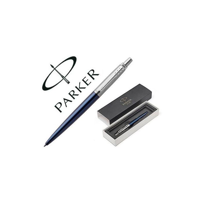 Parker Bolígrafo Jotter Royal Blue Tinta Azul Acero Azul