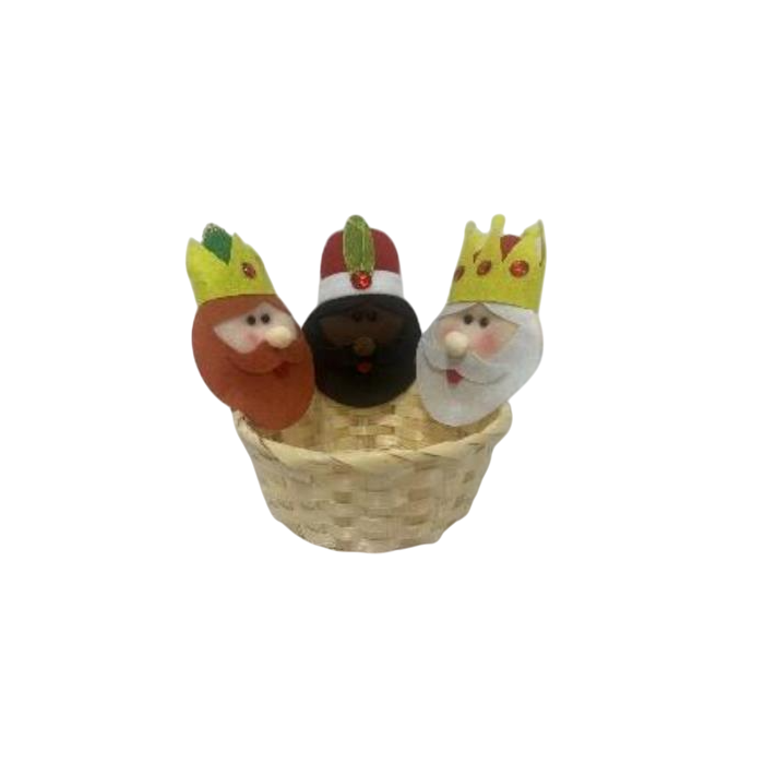 Cesta Navidad Tradicional DKD Home Decor Multicolor 18 x 18 x 18 cm (6 Unidades) 0 Cesta Navidad Tradicional DKD Home Decor Multicolor 18 x 18 x 18 cm (6 Unidades) 0