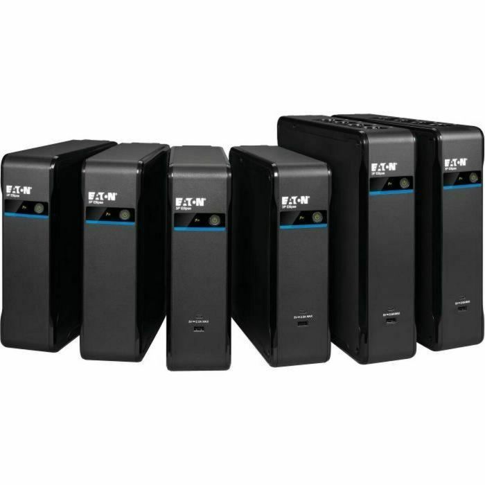 Eaton EAT1748451643645 SAI 3P Ellipse 3P1700UI 1700VA/1040W - Protección Sobretensiones para PC Profesional/TPV 11