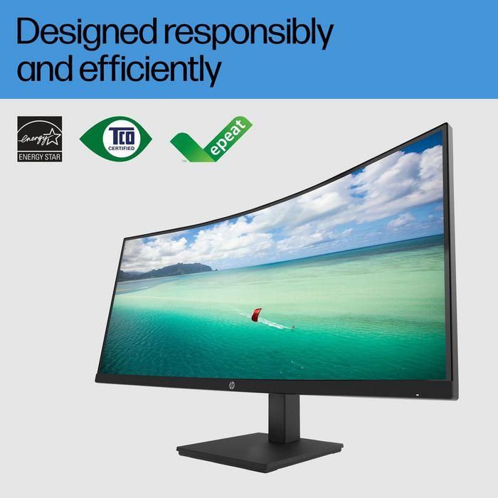 HP 86.4cm (34") Quad HD 3440 x 1440, 21:9, 250cd/m², 5ms, 178°/178°, 3000:1 26 HP 86.4cm (34") Quad HD 3440 x 1440, 21:9, 250cd/m², 5ms, 178°/178°, 3000:1 26