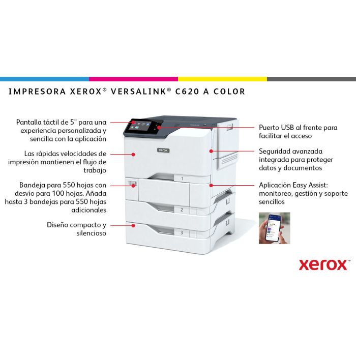 Impresora Láser Xerox C620V_DN 11