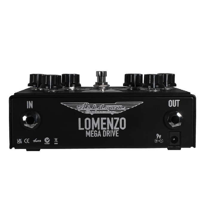 Pedal De Distorción Megadrive Ashdown - James Lomenzo 3 Pedal De Distorción Megadrive Ashdown - James Lomenzo 3