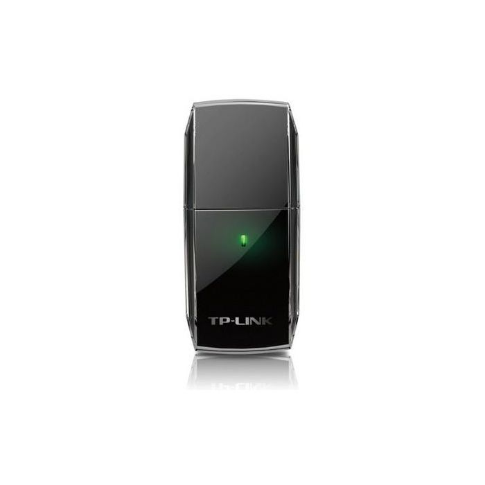TP-LINK Archer T2U Adaptador USB 2.0 WiFi AC600 Doble Banda 802.11ac para PC/Portátil, 433Mbps en 5GHz + 150Mbps en 2.4GHz