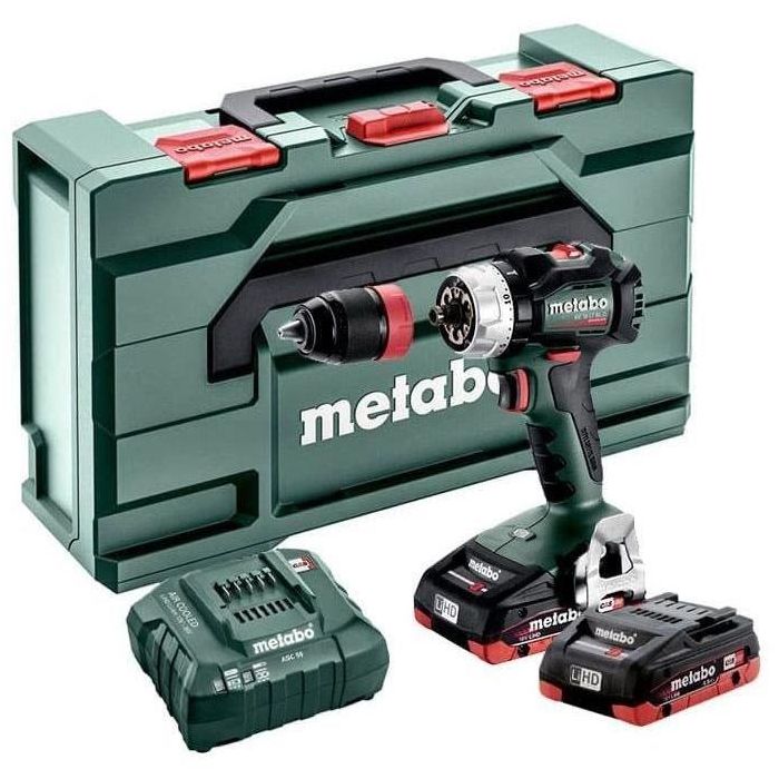 Metabo MET4007430334947 Taladro atornillador de batería BS 18 LT BL Q 18V con MetaBOX 145