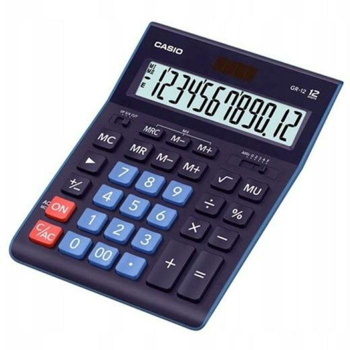 Calculadora Casio GR-12C-BU-W-EP 1