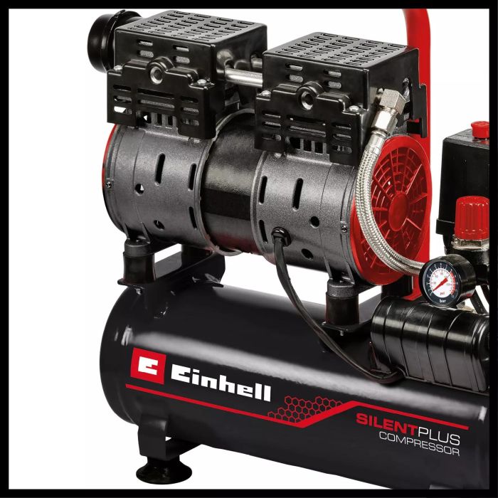 Einhell Compresor TE-AC 6 Silent | 110 l/min, 8 bar, 550 W, 57 dB, 6 L 3 Einhell Compresor TE-AC 6 Silent | 110 l/min, 8 bar, 550 W, 57 dB, 6 L 3