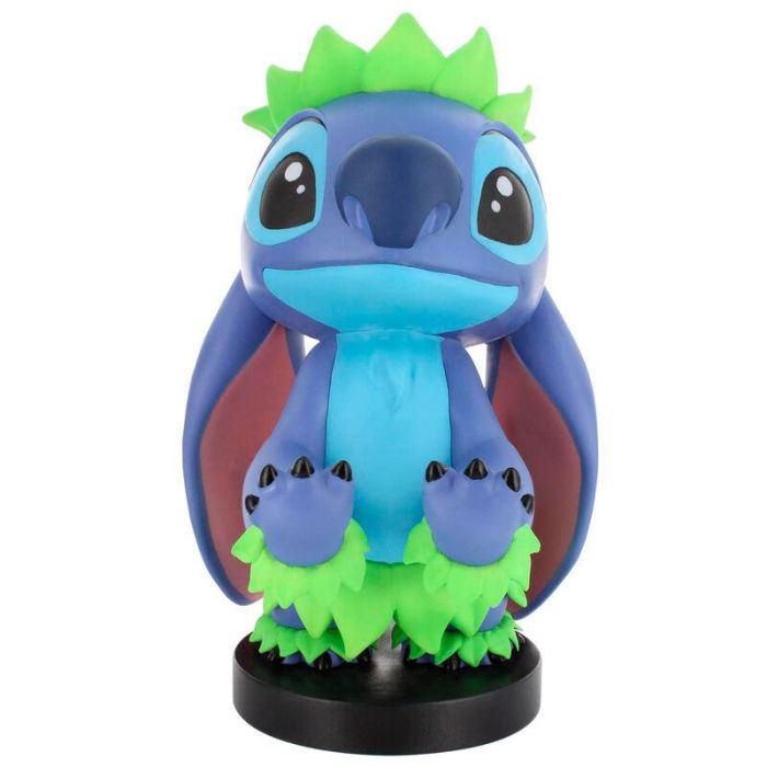 Cable Guy Hula Stitch Disney - Soporte para Mando y Móvil, 20cm - Compatible con PS5 DualSense, Xbox Series S/X y iPhone