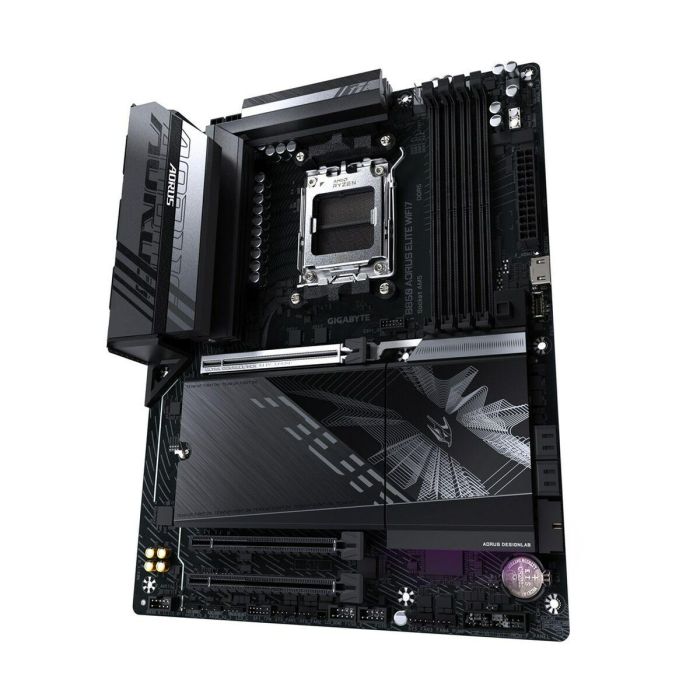 Gigabyte Placa Base AM5 B850 AORUS ELITE WIFI7 para AMD Ryzen Serie 9000, DDR5, WiFi 7, ATX 2 Gigabyte Placa Base AM5 B850 AORUS ELITE WIFI7 para AMD Ryzen Serie 9000, DDR5, WiFi 7, ATX 2