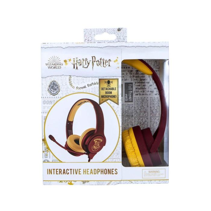 Auriculares OTL Technologies Hogwarts Crest Marrón Negro 5