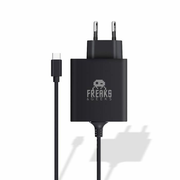 Freaks And Geeks 3701625908388 Cargador de Red para Nintendo Switch 2, 30W, Negro Freaks And Geeks 3701625908388 Cargador de Red para Nintendo Switch 2, 30W, Negro