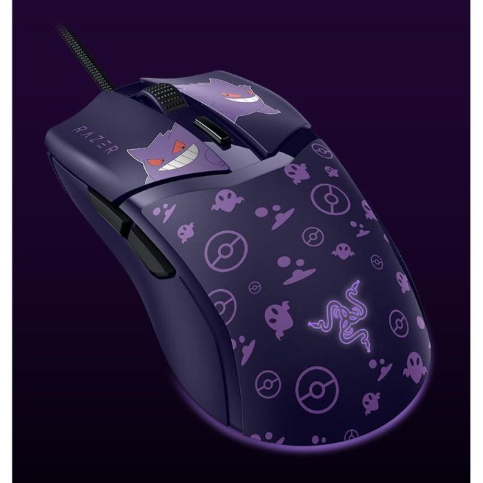 Razer RZ01-04650700-R3M1 Ratón Cobra Pokémon Gengar Ed. Óptico 8500 DPI 1 Razer RZ01-04650700-R3M1 Ratón Cobra Pokémon Gengar Ed. Óptico 8500 DPI 1