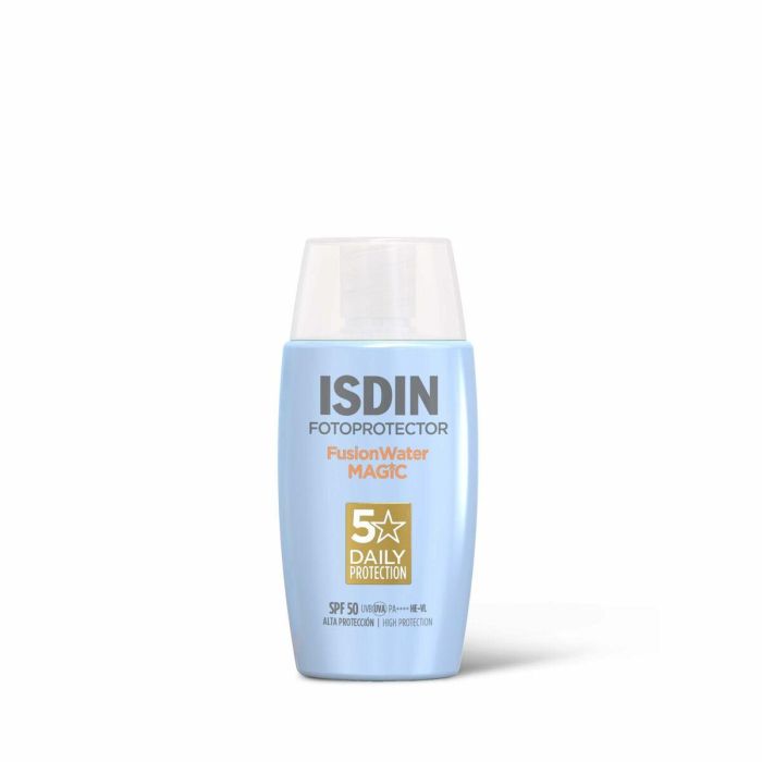 Isdin Fotoprotector Facial Fusion Water Magic SPF50 50 ml - Protector Solar de Fase Acuosa, Ultraligero y de Absorción Inmediata 0 Isdin Fotoprotector Facial Fusion Water Magic SPF50 50 ml - Protector Solar de Fase Acuosa, Ultraligero y de Absorción Inmediata 0