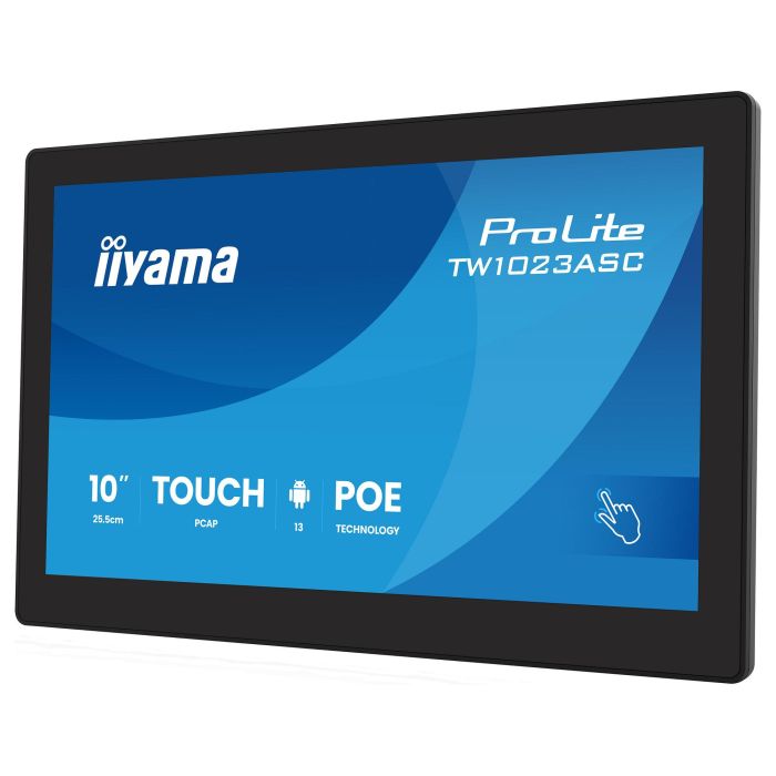 iiyama ProLite TW1023ASC-B3P Pantalla 10.1" (25.5cm) 1280x800 IPS 25ms 60Hz HDMI USB LAN PoE Webcam Mic Speaker Negro 2 iiyama ProLite TW1023ASC-B3P Pantalla 10.1" (25.5cm) 1280x800 IPS 25ms 60Hz HDMI USB LAN PoE Webcam Mic Speaker Negro 2