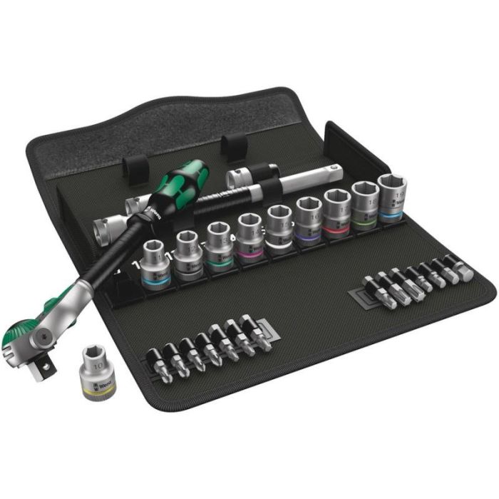 Wera 8100 SC 6 Juego de Carraca Speed Zyklop