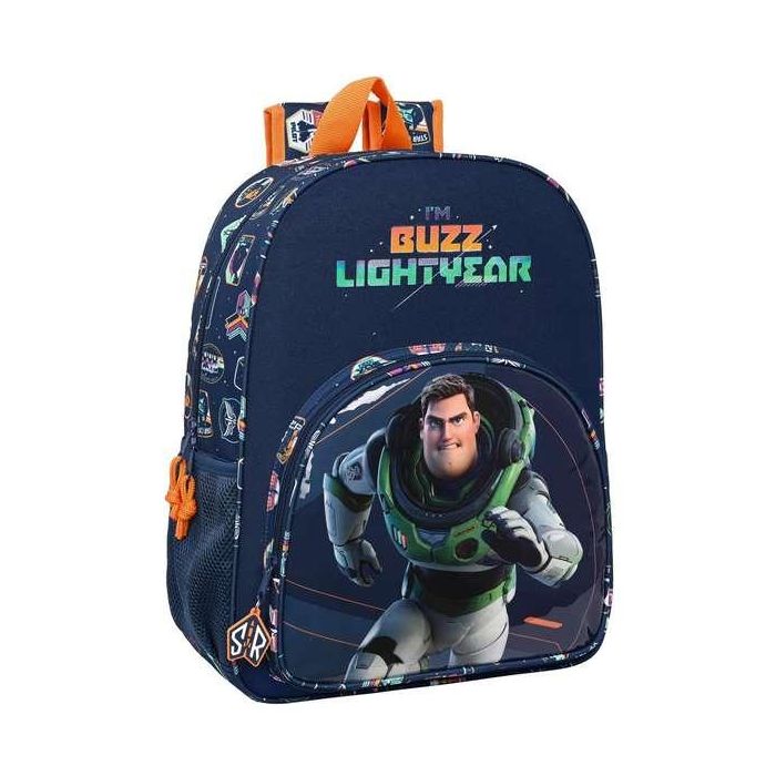 Mochila Escolar Buzz Lightyear Azul marino (33 x 42 x 14 cm