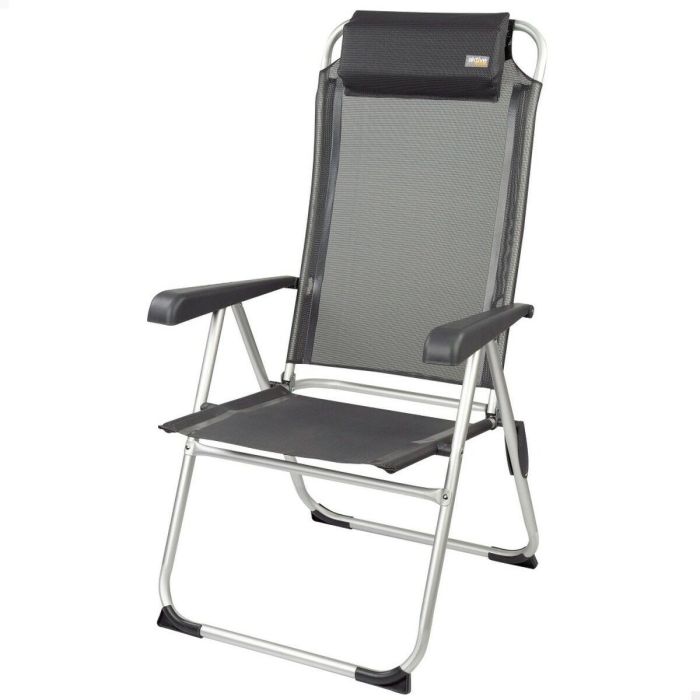Silla Plegable con Reposacabezas Aktive 44 x 101 x 55 cm Silla Plegable con Reposacabezas Aktive 44 x 101 x 55 cm