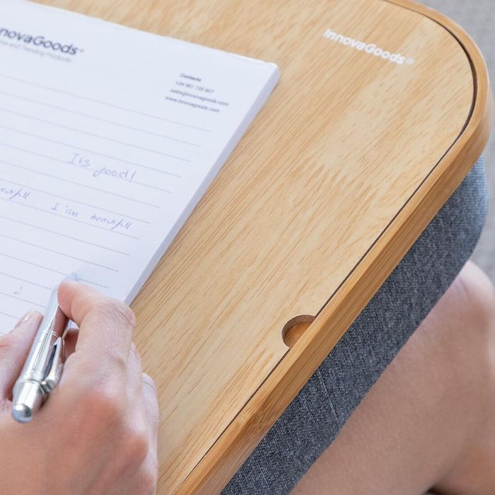 Escritorio Portátil con Bandeja de Almacenaje Larage InnovaGoods 7